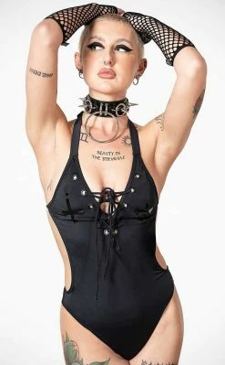 Killstar Lita Swimsuit Clothing