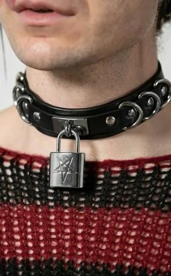 Killstar Lock N' Load Padlock Choker
