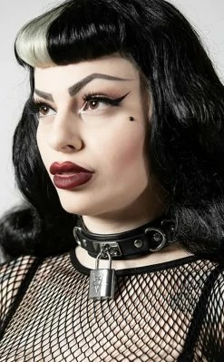Killstar Lock N' Load Padlock Choker