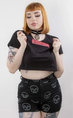 Black Friday Logo Print Grunge Tee