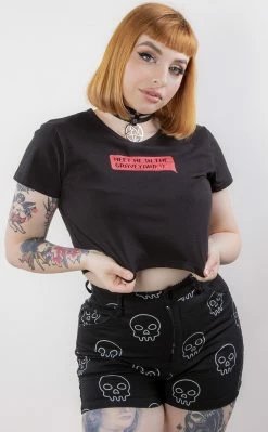 Black Friday Logo Print Grunge Tee