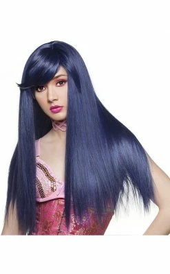Rockstar Wigs Beauty Lolita Doll Bella Blue Black Wig