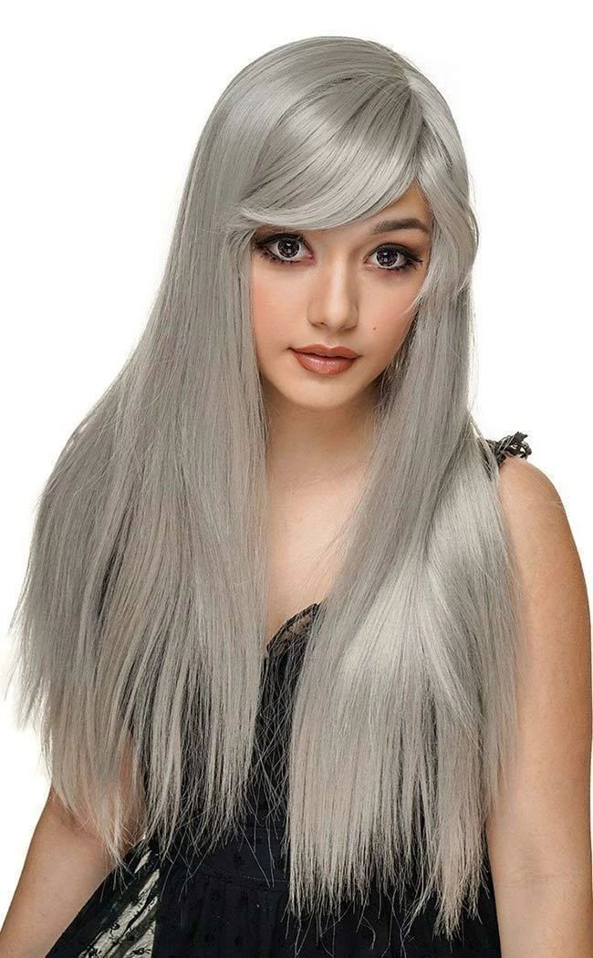 Rockstar Wigs Lolita Doll Bella Silver Wig 3 Rockstar Wigs Lolita Doll Bella Silver Wig
