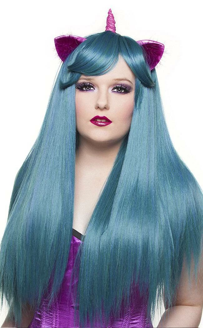 Rockstar Wigs Beauty Lolita Doll Bella Turquoise Wig 3 Rockstar Wigs Beauty Lolita Doll Bella Turquoise Wig