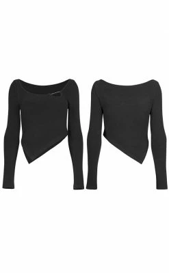 Punk Rave Love Bites Asymmetrical Top 13 Punk Rave Love Bites Asymmetrical Top