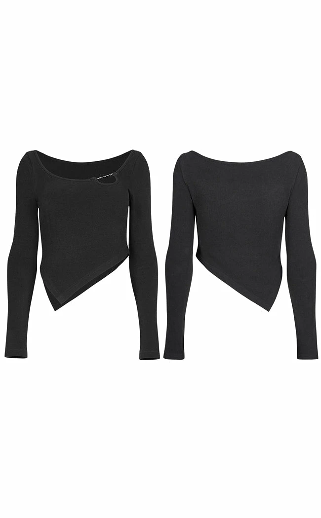 Punk Rave Love Bites Asymmetrical Top 8 Punk Rave Love Bites Asymmetrical Top