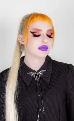 Evil Eye Cosmetics Love Spell | Bright Purple Matte Lipstick