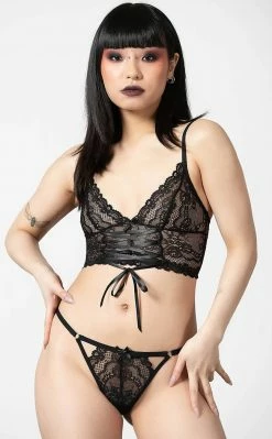 Killstar Clothing Lovella Lace Bralet
