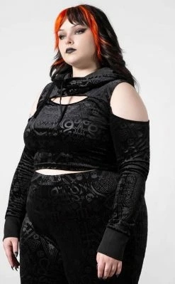 Killstar Clothing Lowkey Velvet Top 11 Killstar Clothing Lowkey Velvet Top