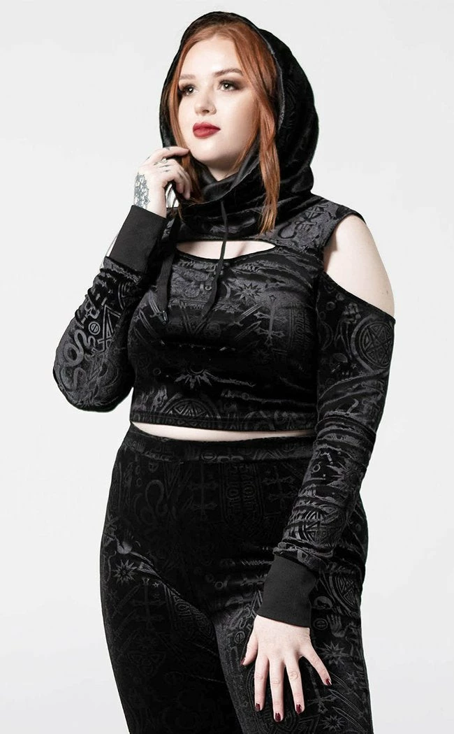 Killstar Clothing Lowkey Velvet Top 3 Killstar Clothing Lowkey Velvet Top