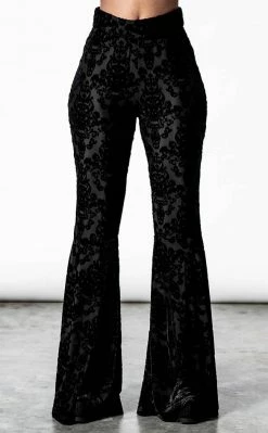 Killstar Clothing Lucifuge Bell Bottoms
