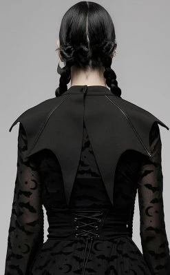 Punk Rave Clothing Lucretia Batwing Collar