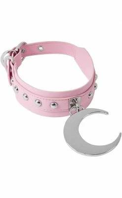 Killstar Lunar Daze Choker | Pastel Pink Accessories