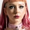 Killstar Lunar Daze Choker | Pastel Pink Accessories