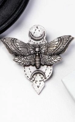 Gothic Jewellery Lunar Geometry Brooch