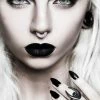 Rogue & Wolf Lupus Midi Ring In Slate Steel