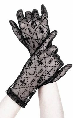 Restyle Luxurious Goth Gloves Accessories