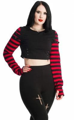 Banned Apparel Lycoris Top | Red Clothing