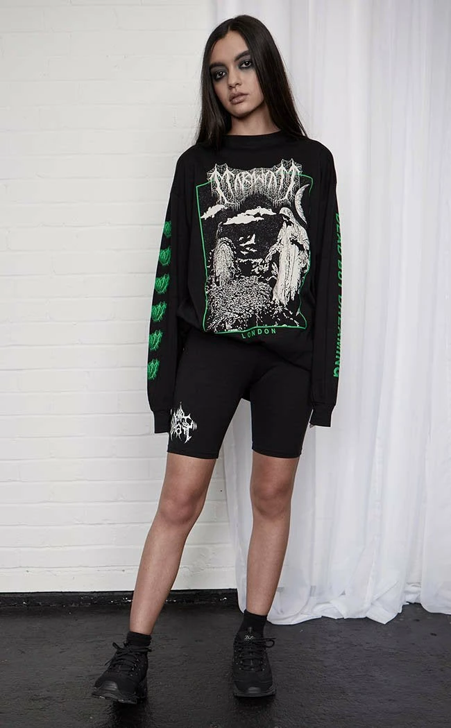 Mary Wyatt Clothing MW Metal High Waist Legging Shorts 4 Mary Wyatt Clothing MW Metal High Waist Legging Shorts