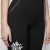 Mary Wyatt Clothing MW Metal High Waist Legging Shorts
