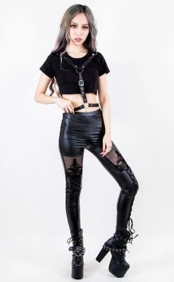 Punk Rave Macbeth Leggings Clothing