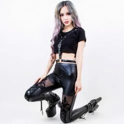 Punk Rave Macbeth Leggings Clothing