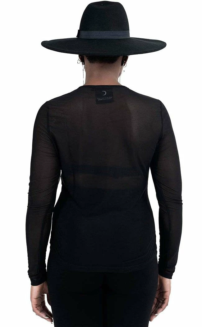 Killstar Madeline Mesh Top Clothing 8 Killstar Madeline Mesh Top Clothing