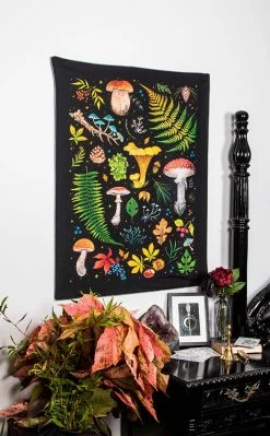 Drop Dead Gorgeous Home Decor Magic Mushroom Tapestry
