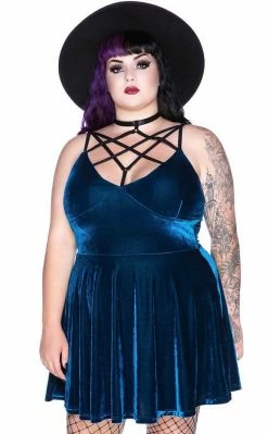 Killstar Magica Skater Dress | Sapphire Clothing