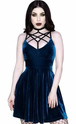 Killstar Magica Skater Dress | Sapphire Clothing