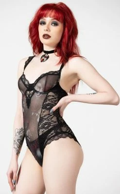 Killstar Magnolia Lace Bodysuit