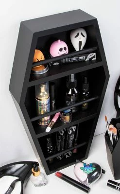The Haunted Mansion Makeup Mausoleum Coffin Shelf Organiser Home & Gifts