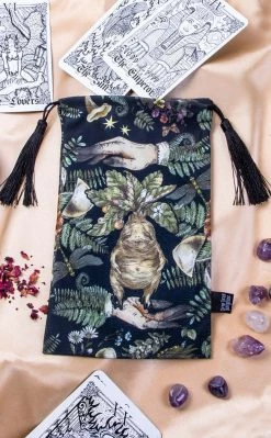 Drop Dead Gorgeous Mandrake Velvet Tarot Bag