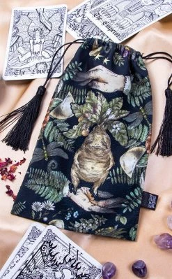 Drop Dead Gorgeous Mandrake Velvet Tarot Bag
