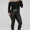Punk Rave Clothing Marcia Biker Trousers | Plus Size