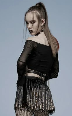 Punk Rave Mariya Bardot Top