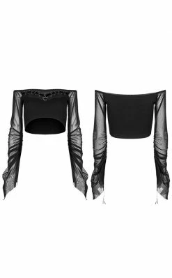 Punk Rave Mariya Bardot Top