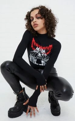 Mary Wyatt Clothing Marta High Neck Top