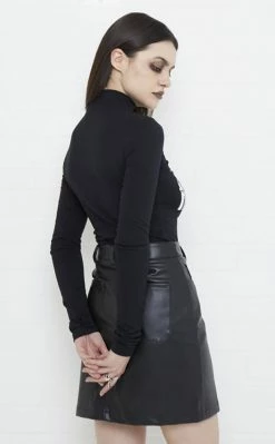 Mary Wyatt Clothing Marta High Neck Top