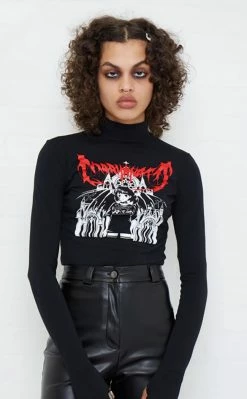 Mary Wyatt Clothing Marta High Neck Top