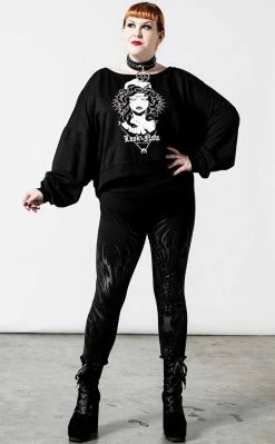 Killstar Medusa Slouchy Sweater