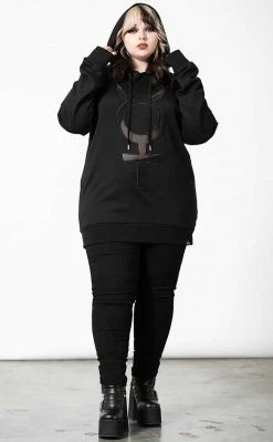 Killstar Mercury Rising Pull-Over Hoodie Clothing