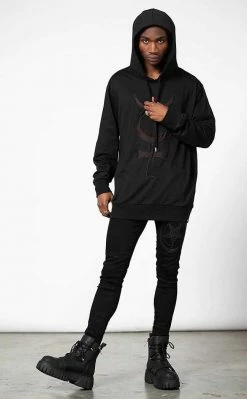 Killstar Mercury Rising Pull-Over Hoodie Clothing