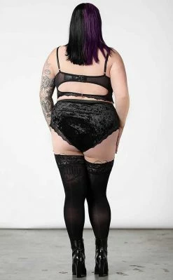 Killstar Mercy Lace Bra | Black Clothing