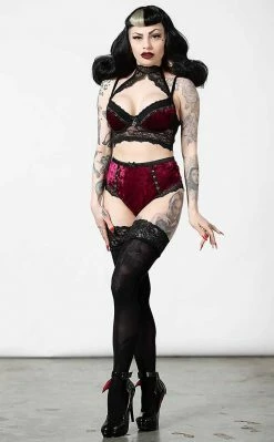 Killstar Mercy Lace Bra | Blood Clothing