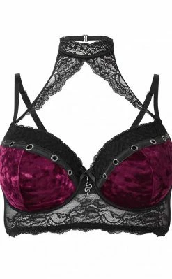 Killstar Mercy Lace Bra | Blood Clothing