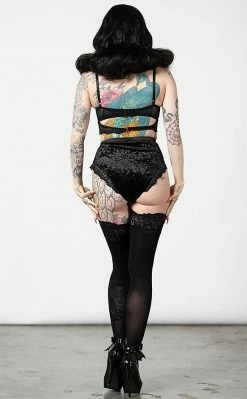 Killstar Mercy Lace Panty | Black Clothing