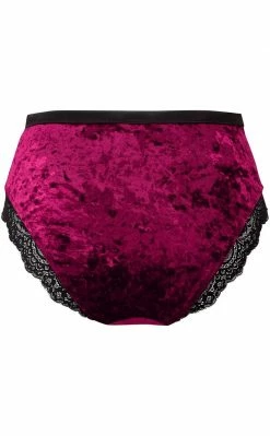 Killstar Mercy Lace Panty | Blood