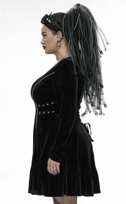 Punk Rave Mircea Velvet Dress | Plus Size Clothing 10 Punk Rave Mircea Velvet Dress | Plus Size Clothing