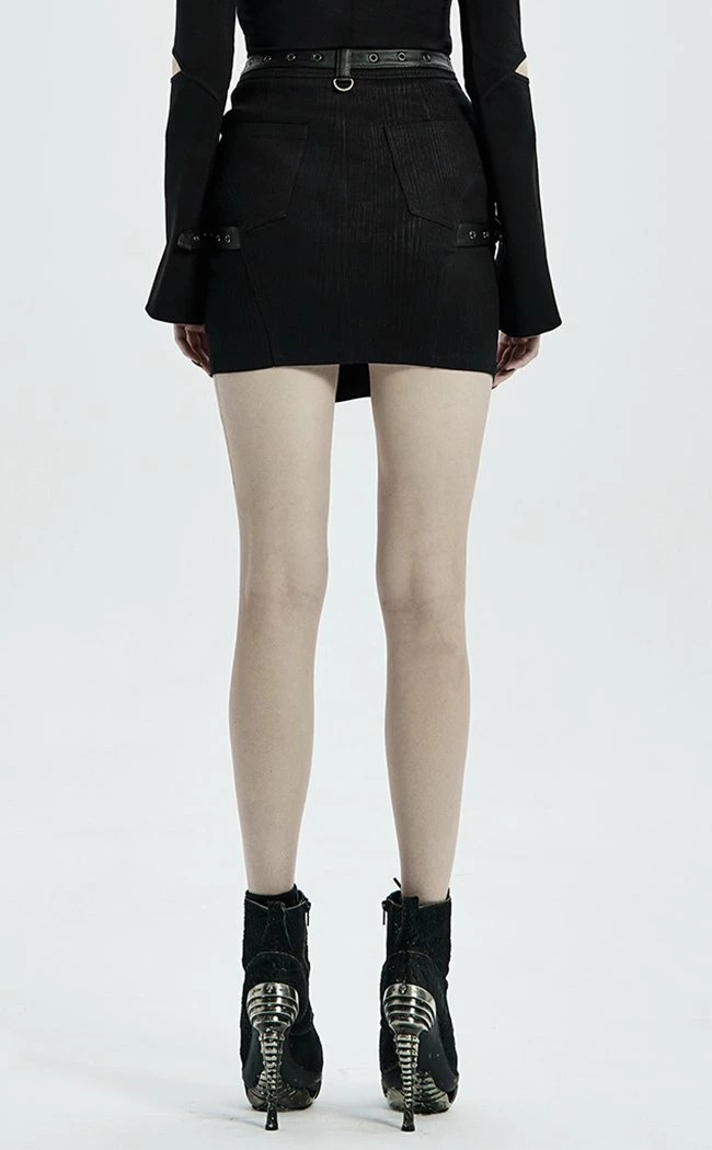 Punk Rave Missing Virtue Harness Skirt 6 Punk Rave Missing Virtue Harness Skirt